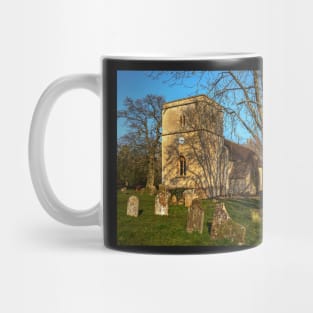 Chaddleworth  Church in Early Spring Mug